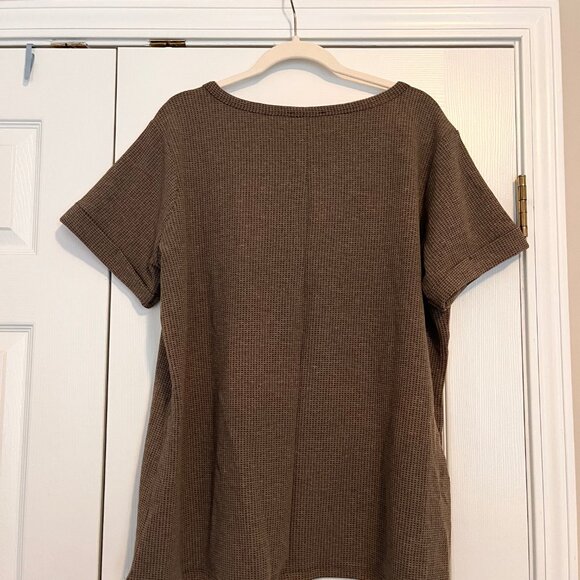 Chic Soul Brown Top - Picture 2 of 3